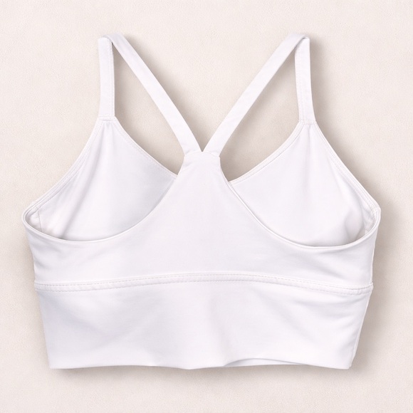 Define Your Inspiration White Spott Bra | Sculpt Fit Activewear - Picture 3 of 4